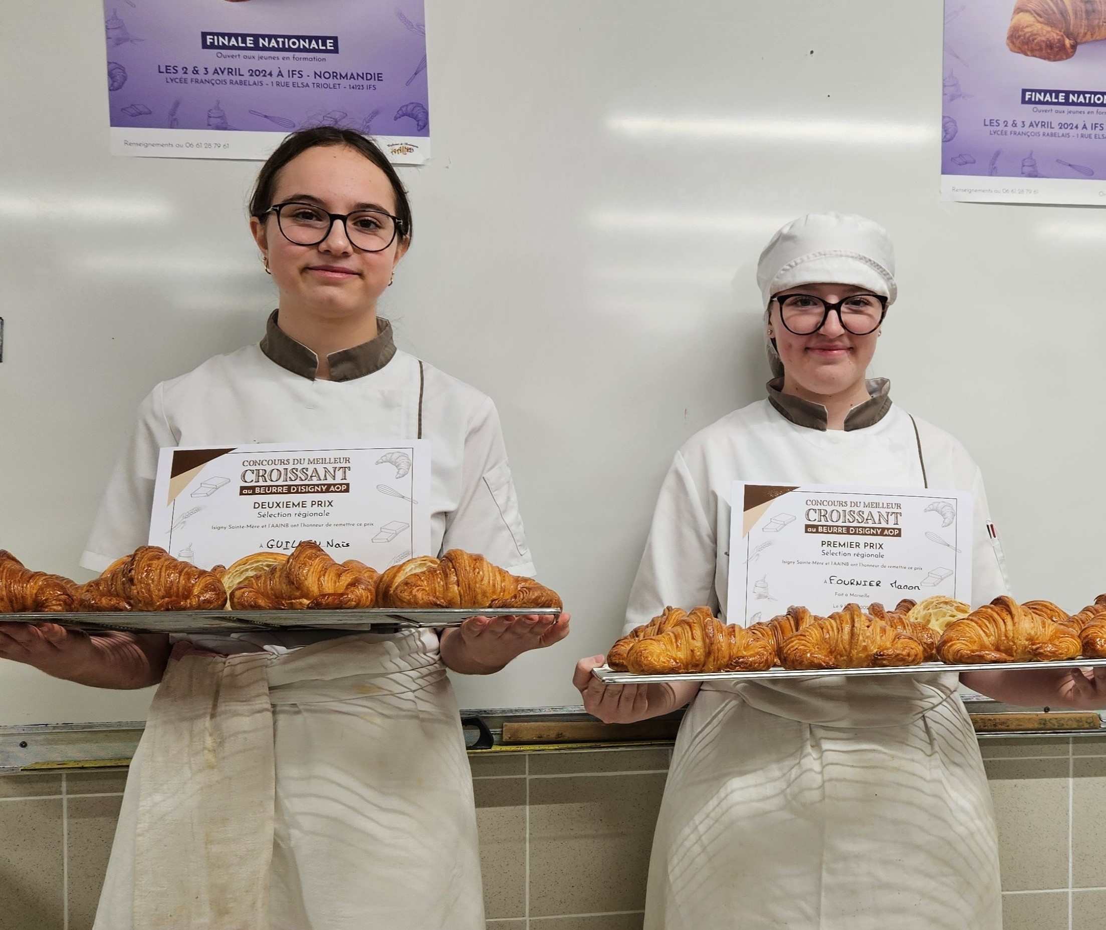 Meilleur croissant au beurre d’Isigny : deux demoiselles à l’honneur dans les Bouches-du-Rhône