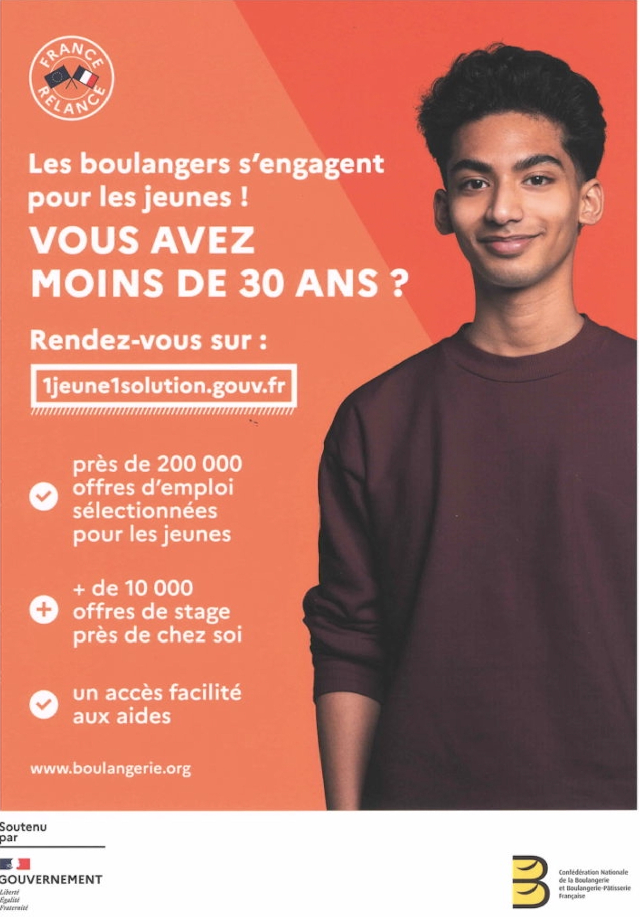 1 jeune, 1 solution. Rejoignez le mouvement « les entreprises s’engagent pour les jeunes »