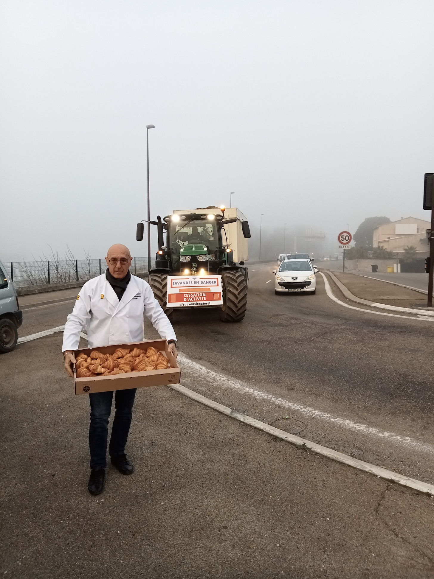 Mouvements agricoles : les artisans boulangers-pâtissiers solidaires