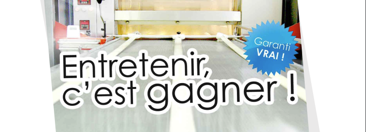 Entretien du matériel : Entretenir, c’est gagner !