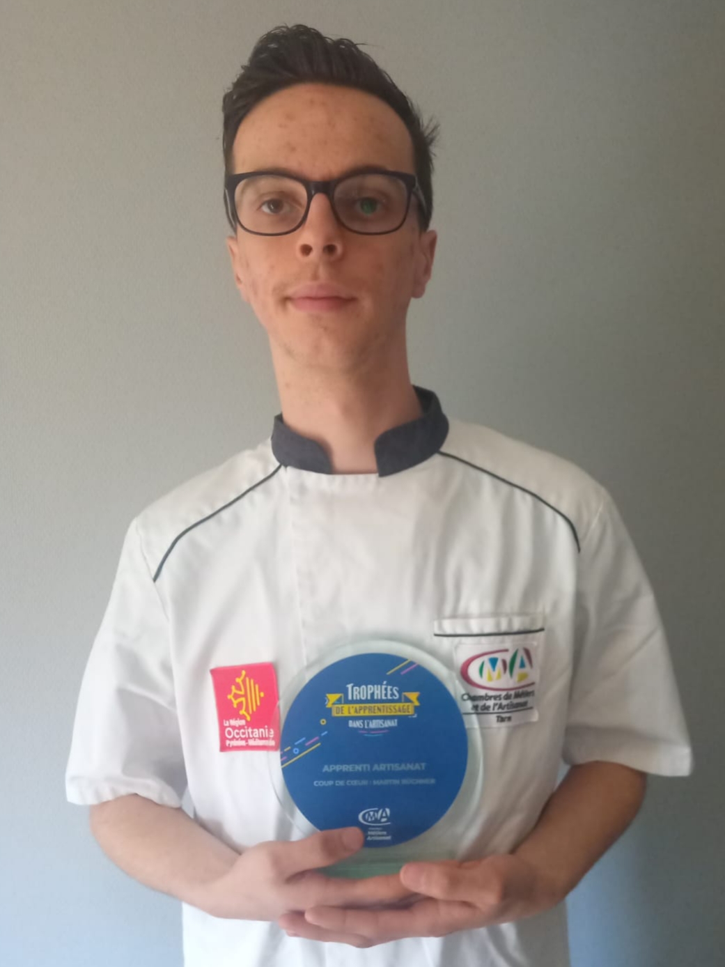 Martin Büchner, Prix « Coup de cœur » du jury des Trophées de l’Apprentissage dans l’Artisanat