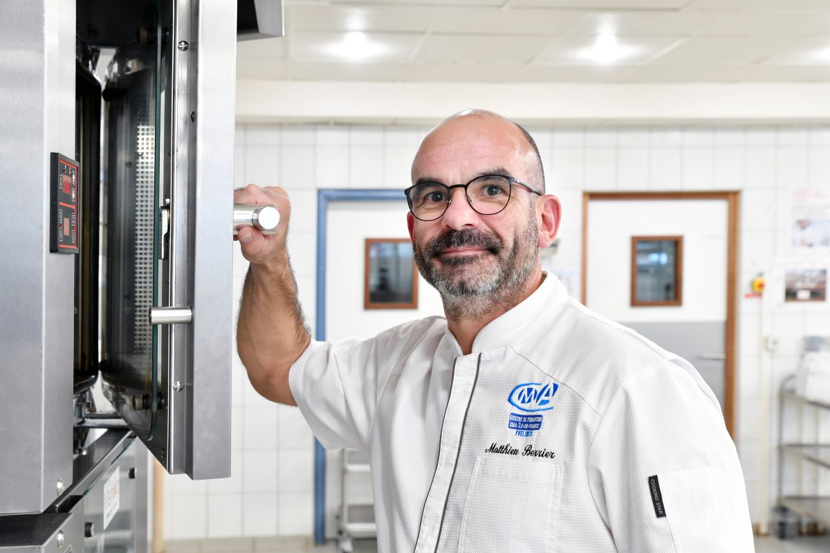 Matthieu Berrier, l’enseignement de la boulangerie-pâtisserie pour passion