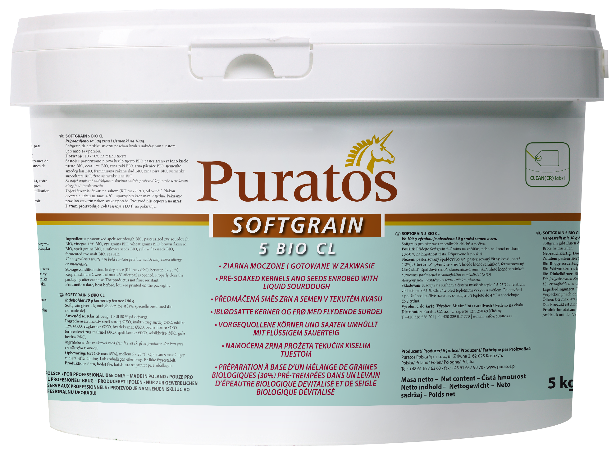 Puratos lance Softgrain 5 Bio