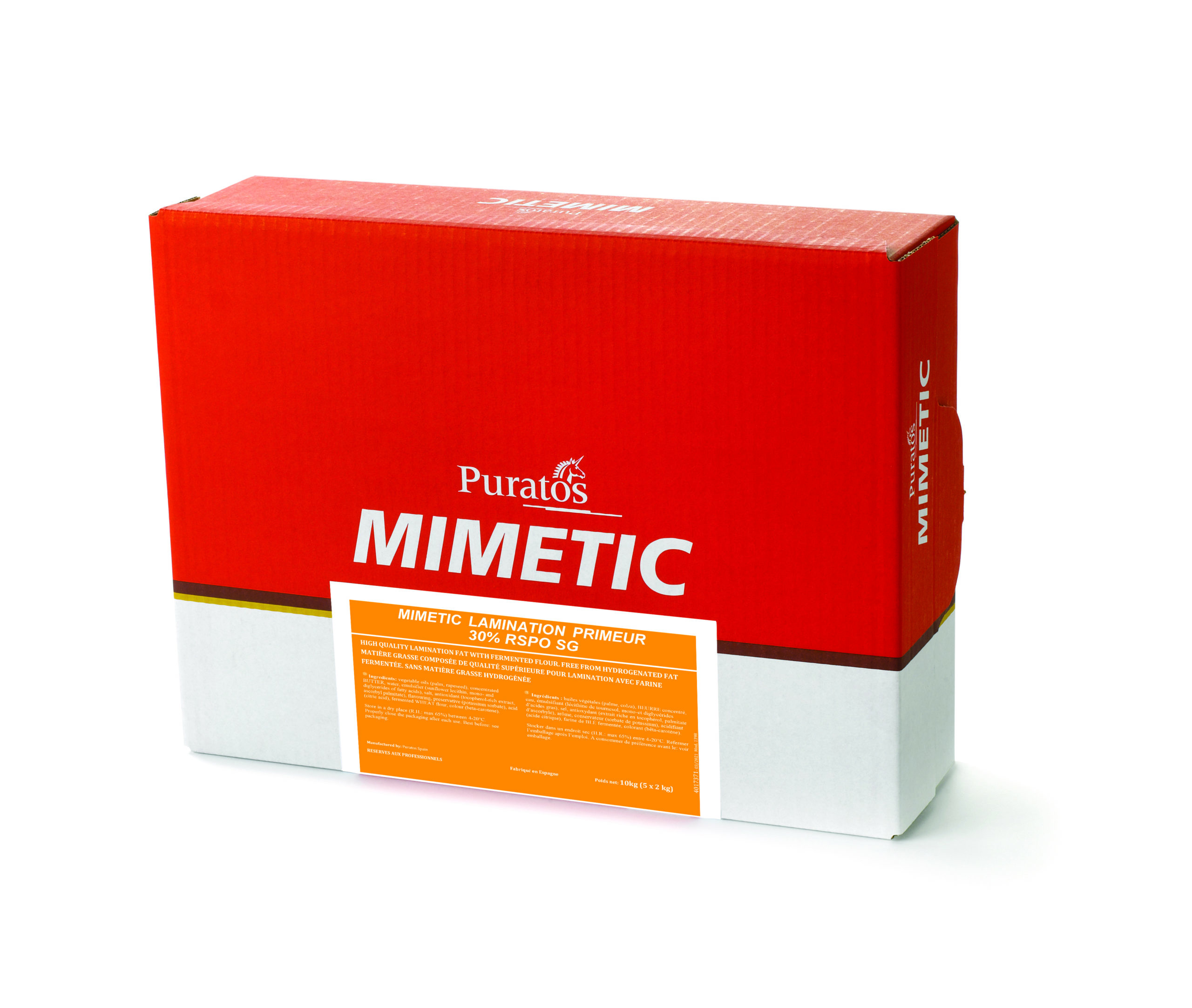 Mimetic 30 % : une matière grasse végétale avec 30 % de beurre pour les feuilletages