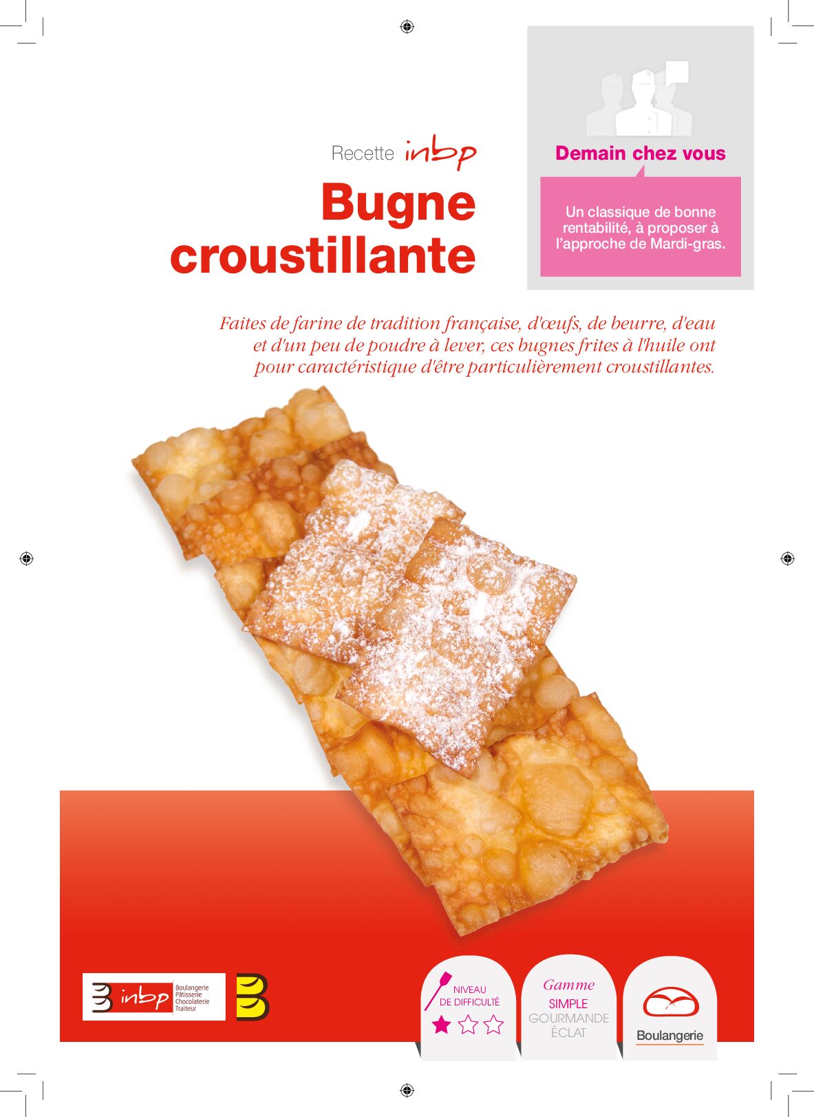 Bugne croustillante
