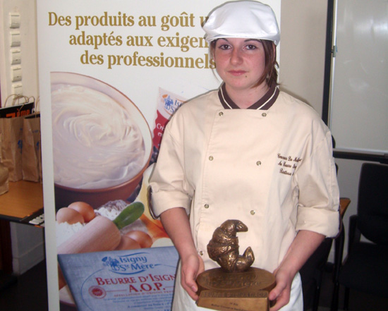 Anastasia Biotteau remporte le 7e Concours du Meilleur Croissant au Beurre d’Isigny