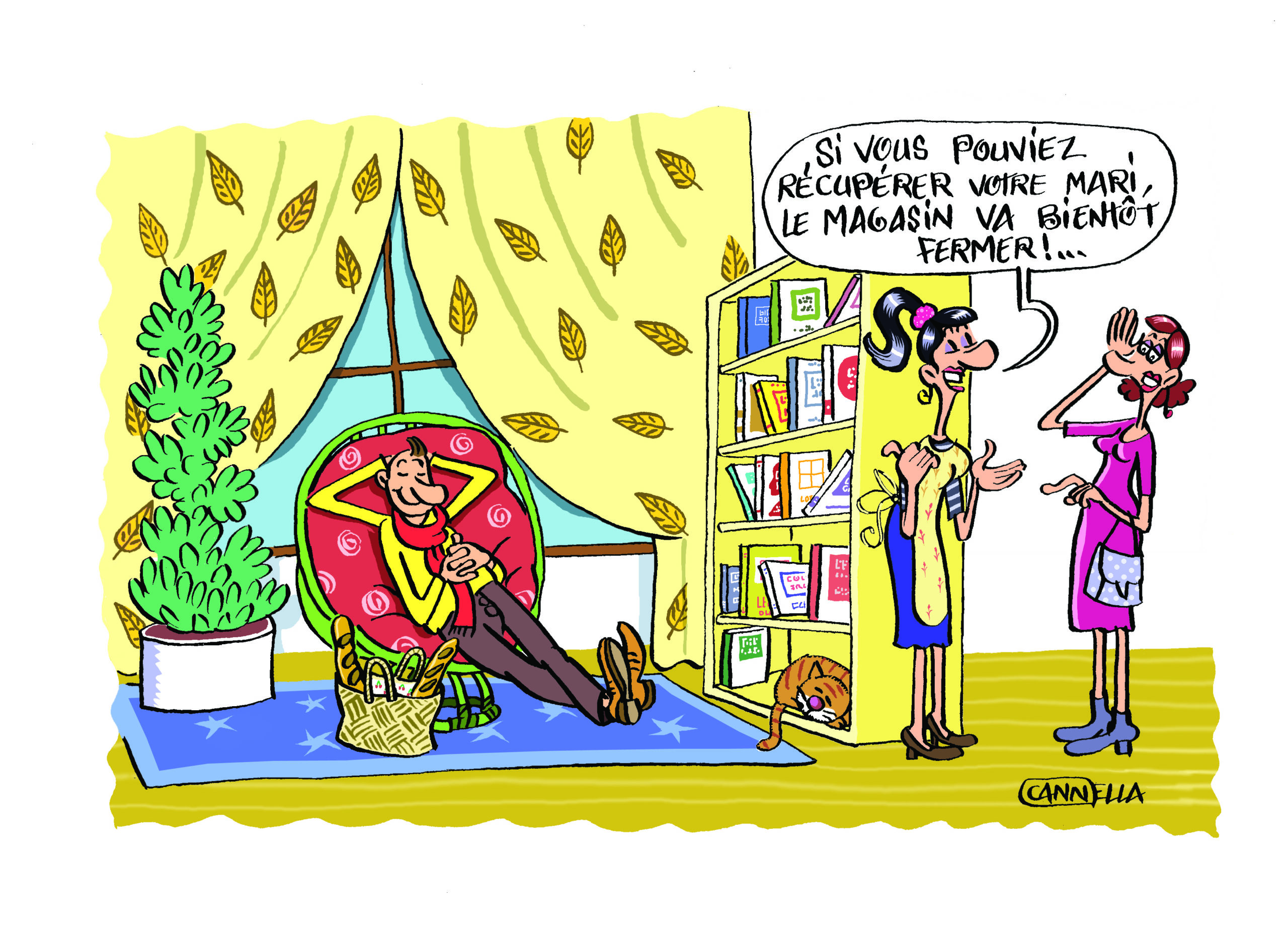 Une déco cocooning pour le magasin