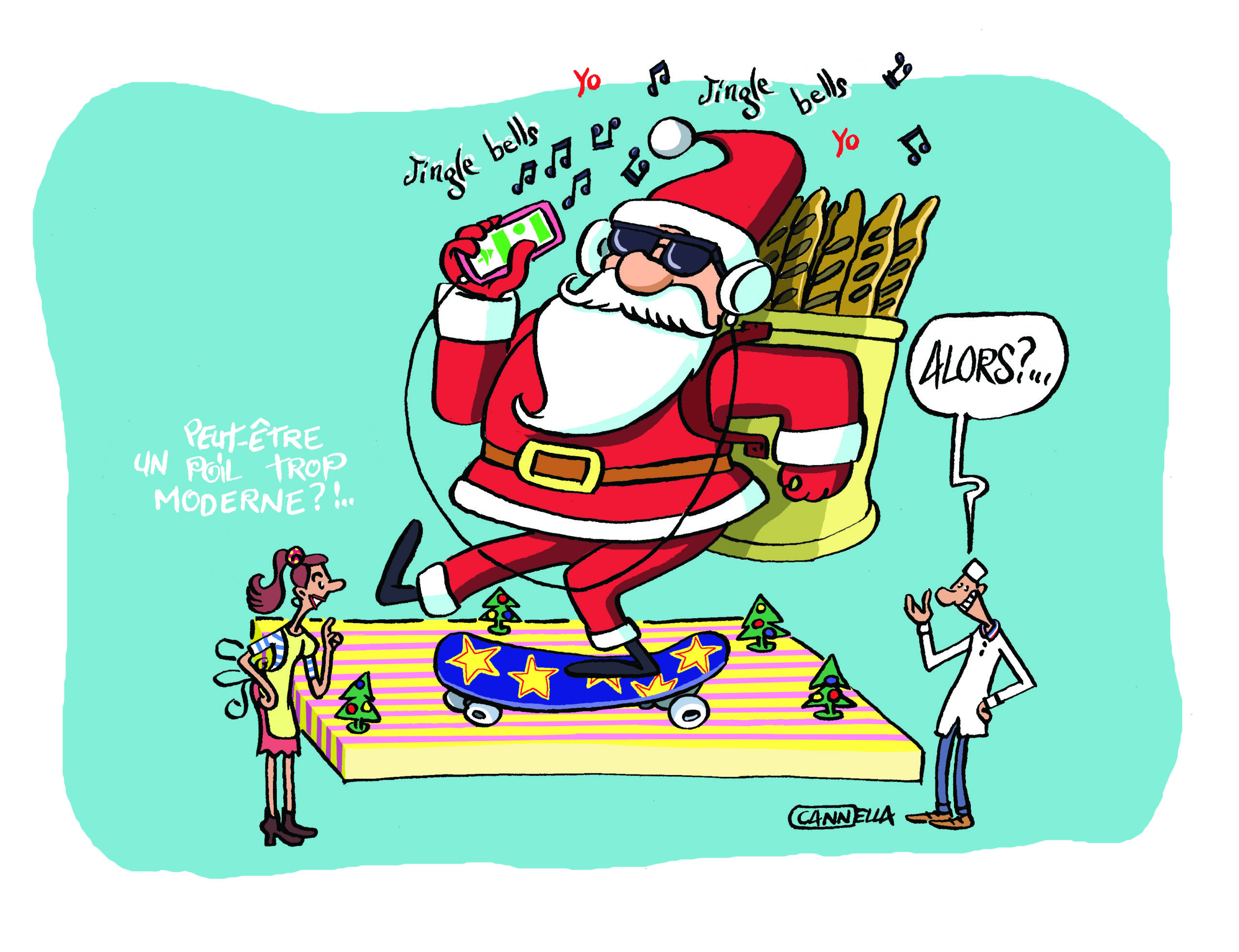 Une déco de Noël entre tradition et modernité