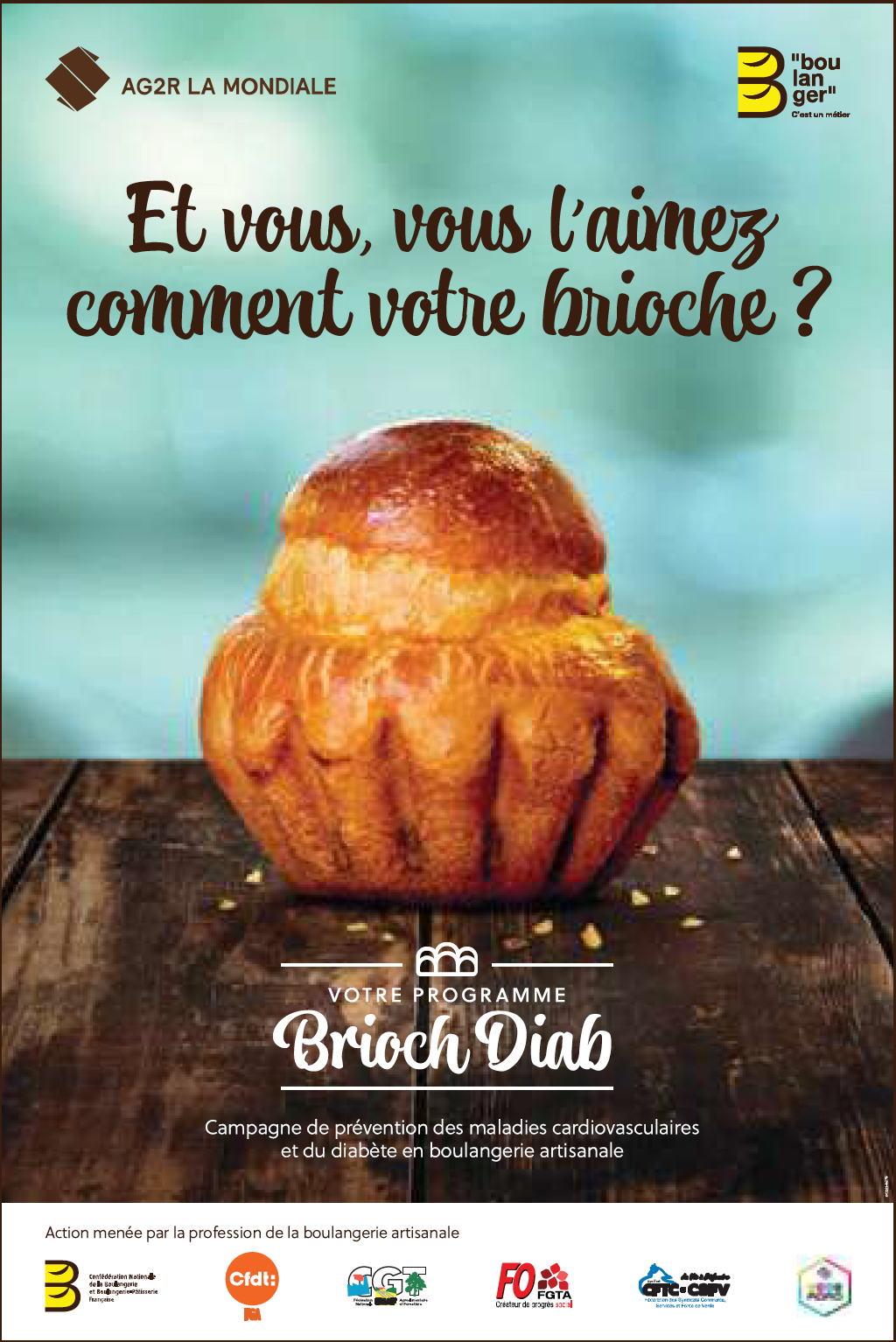 Lancement de la campagne de prévention Brioch Diab