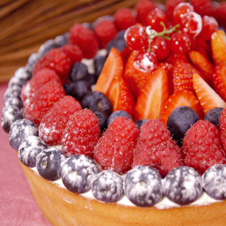 Cheesecake aux fruits rouges