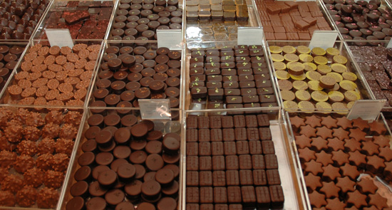 Etiquetage des chocolats