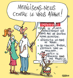 Grippe A/H1N1 : Un guide de bonnes pratiques pour les artisans boulangers-pâtissiers