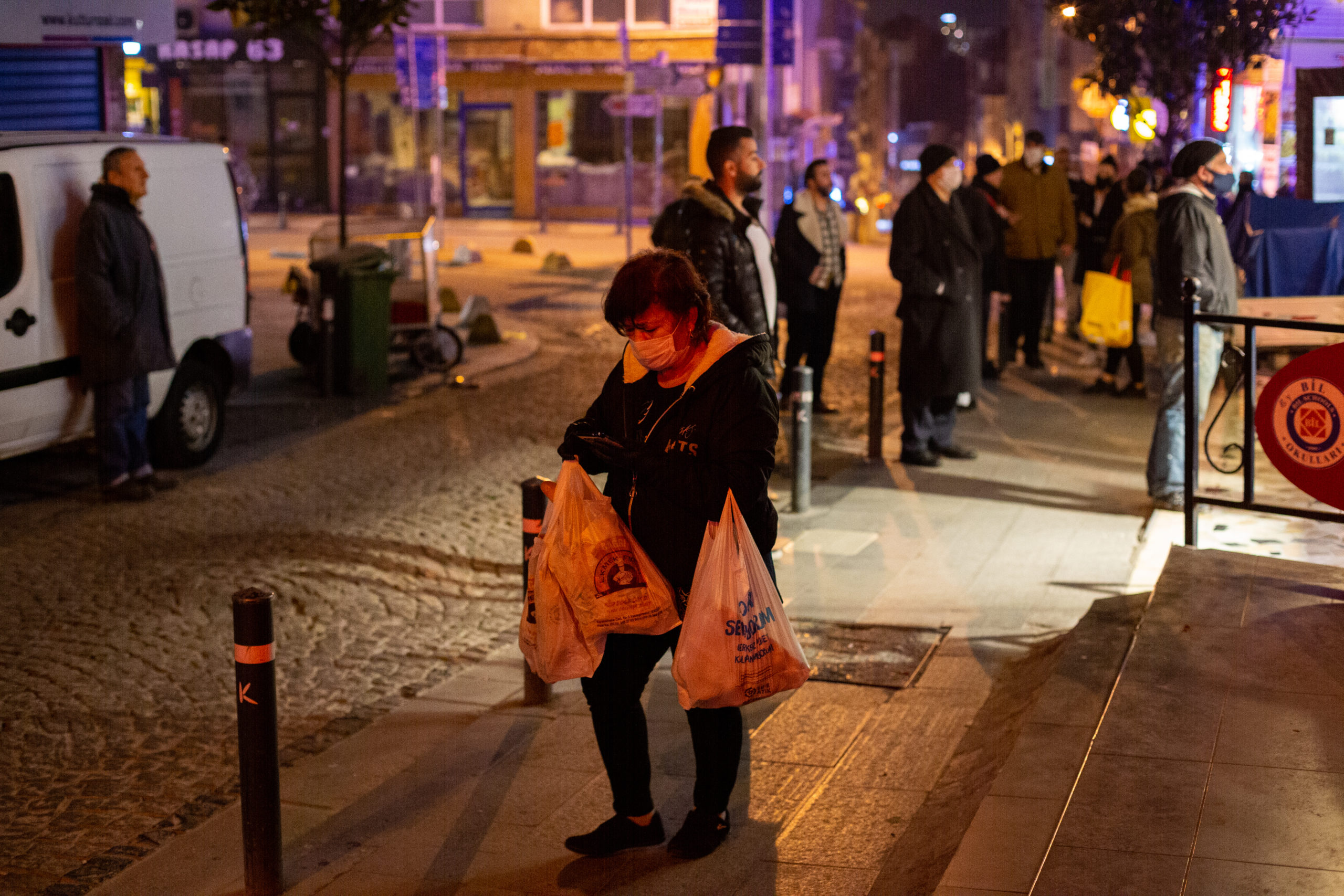 La vente de produits de boulangerie la nuit