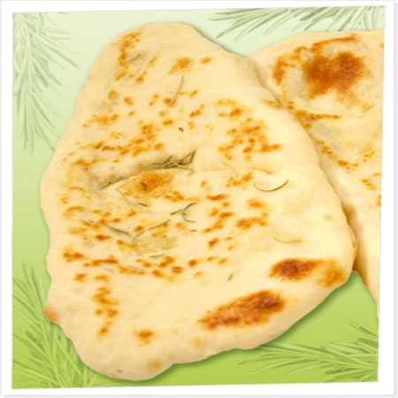 Naan au fromage