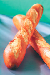 Fin du match baguette courante / pain complet