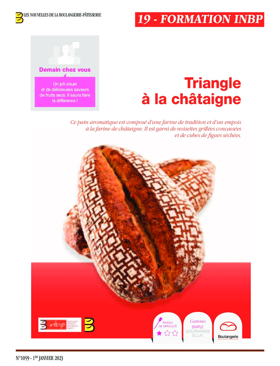 Triangle à la châtaigne