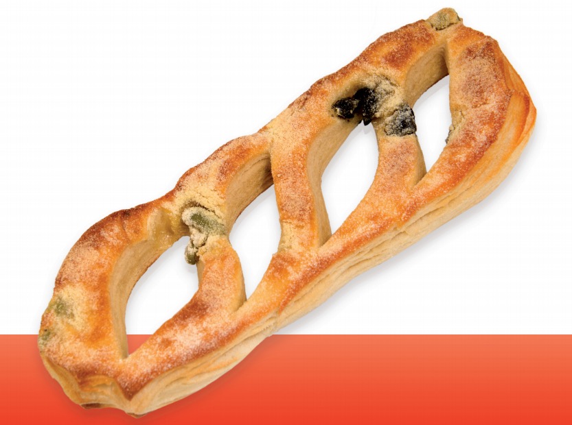 Pain feuilleté aux olives