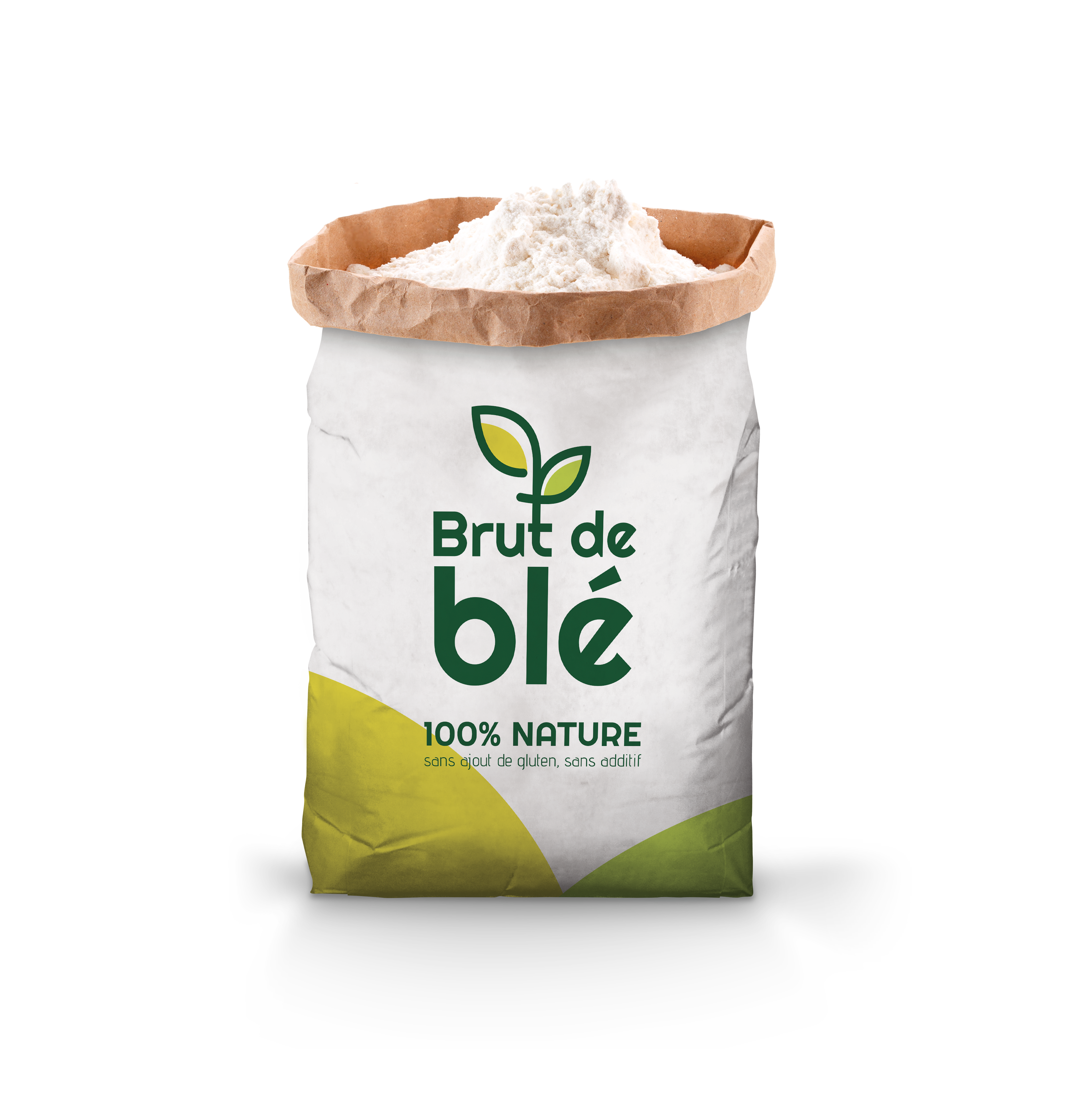 Brut de blé, la nouvelle gamme de farines sans ajout de gluten et sans additif de Bellot Minoteries
