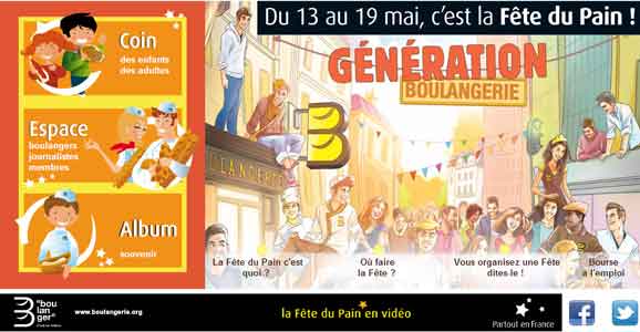 Le site www.fetedupain.com est prêt à accueillir les internautes !